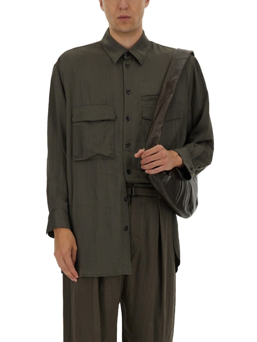 Lemaire Relaxed Fit Utility Overshirt
