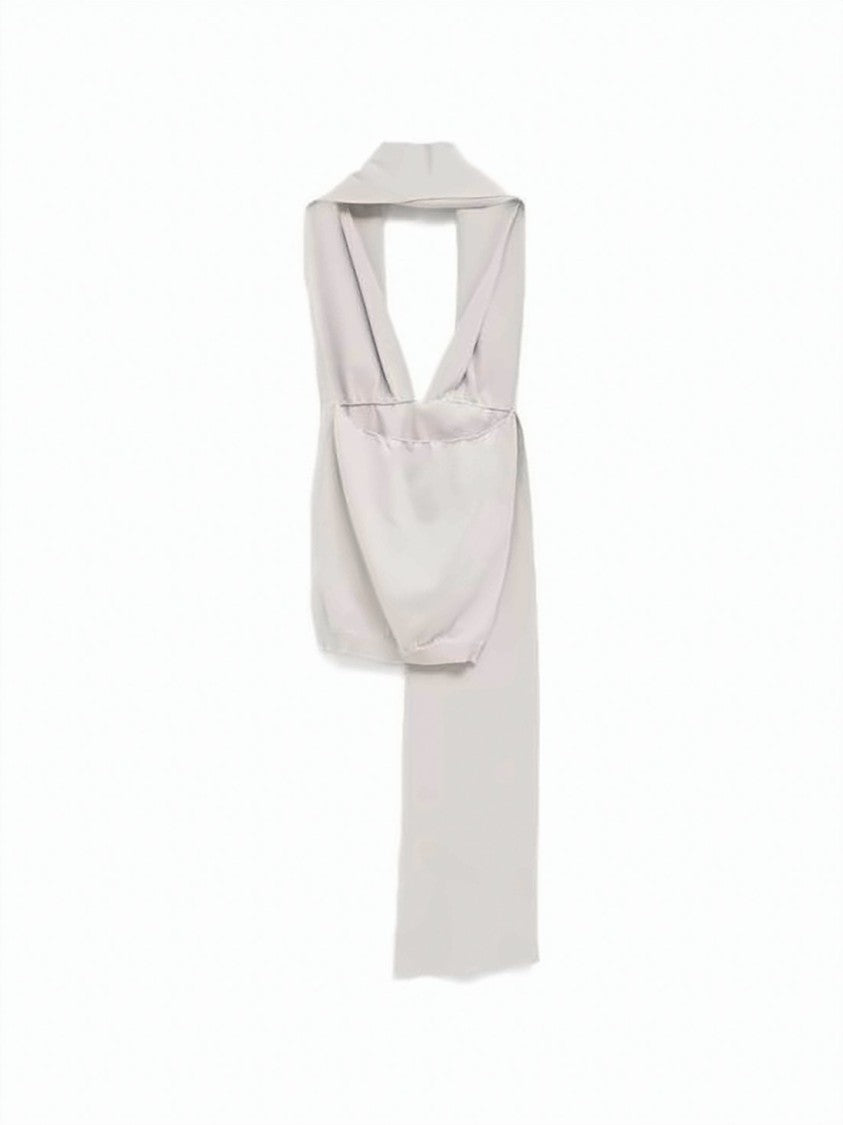 Paloma Wool Asymmetrical Sleeveless Top With Deep V-Neckline