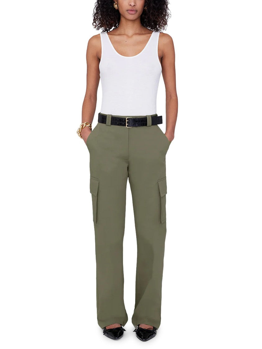 Anine Bing Dayton Cargo Pants – Olive