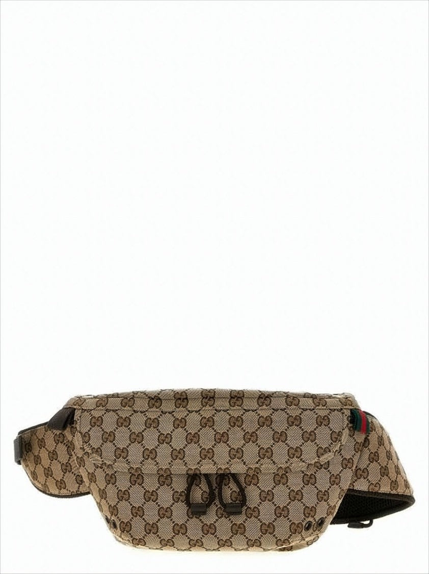 Gucci Signature Monogram Canvas Belt Bag