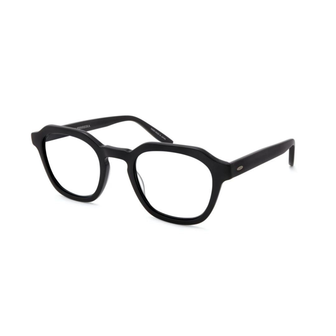 Barton Perreira Tucker Bold Rounded Square Eyeglasses With Matte Finish