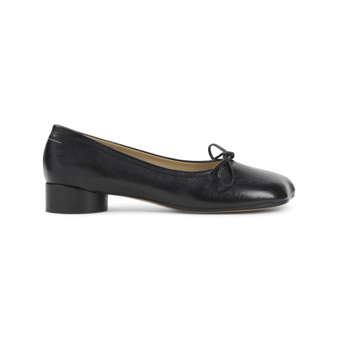 Mm6 By Maison Margiela Chic Calf Leather Ballerinas