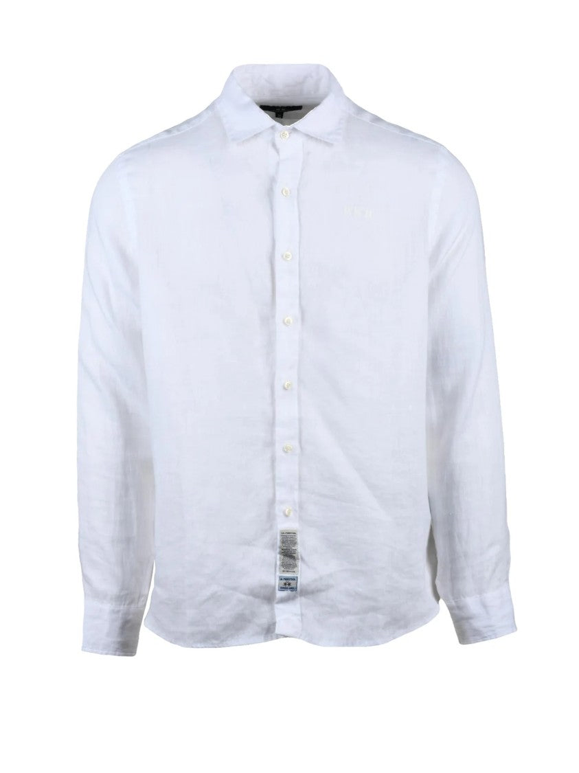La Martina White Linen Shirt