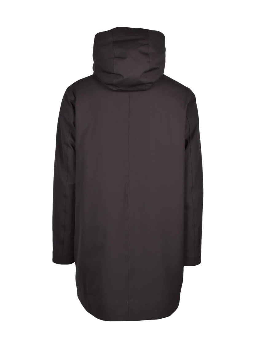 People Of Shibuya Brown Mitake Padded Stretch Polyamide Jacket