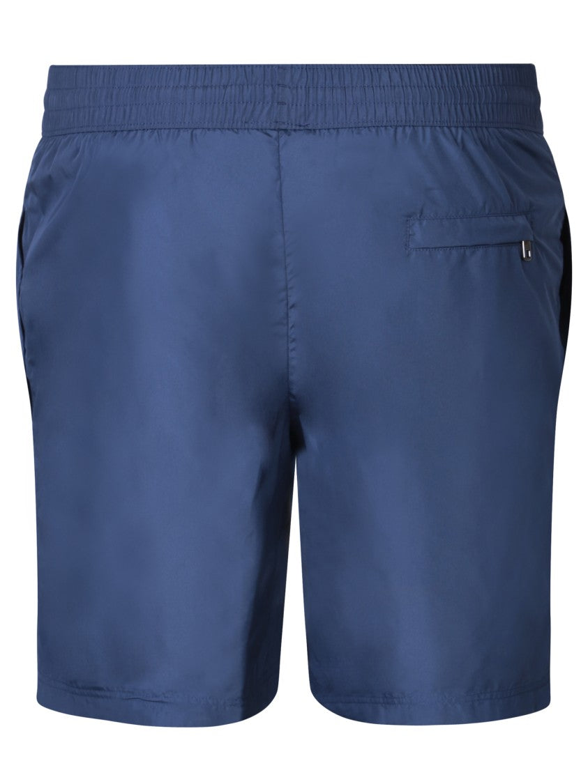 Dolce & Gabbana Blue Beach Boxer Swimwear