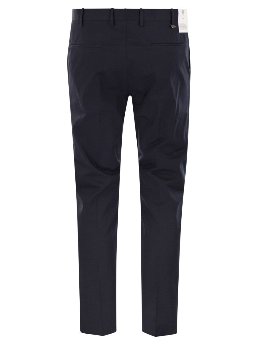 Pt Torino Dieci - Stretch Cotton Trousers