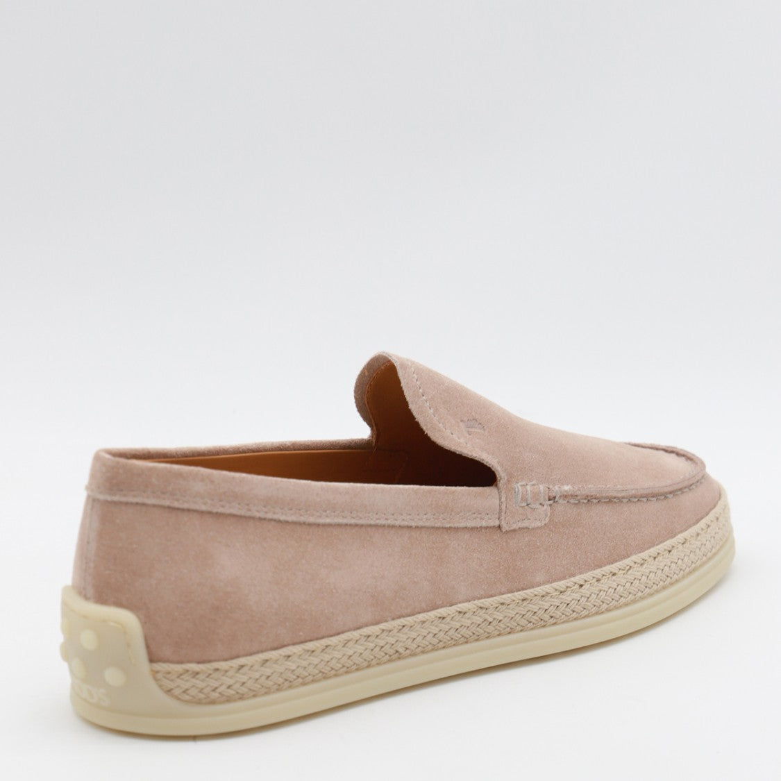 Tod's Beige Leather Loafers