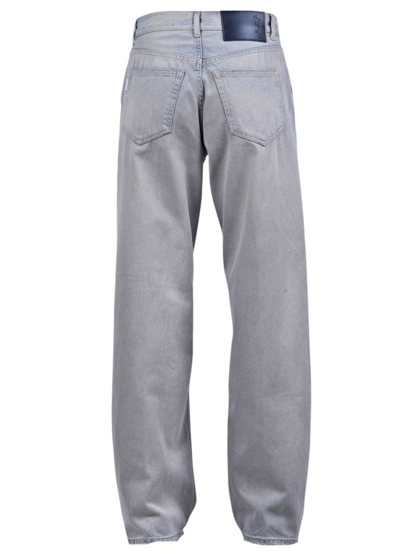 Haikure Gray Vintage Wash Denim Jeans
