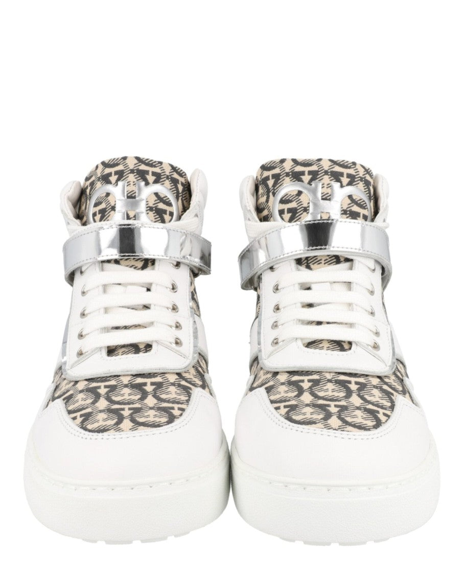 Ferragamo Noe High-Top Sneakers