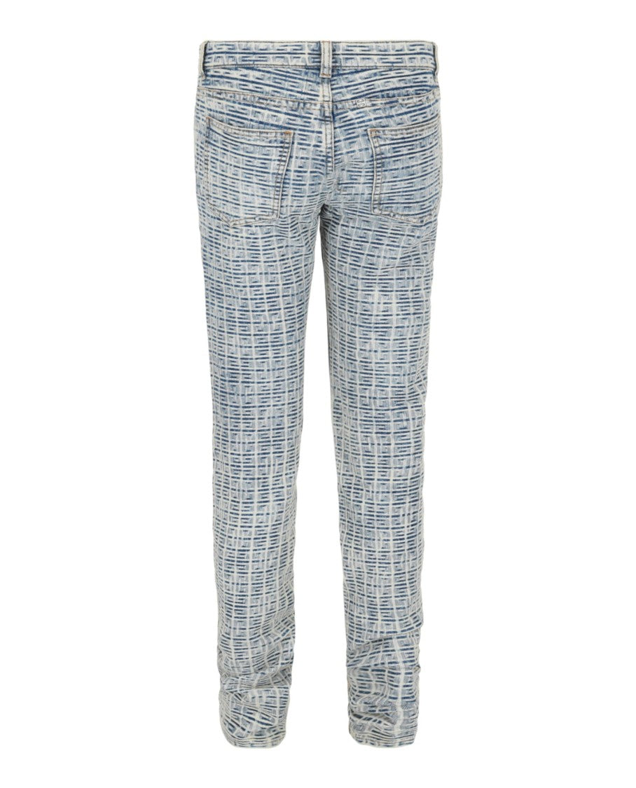 Givenchy Logo Embossed Skinny Jeans