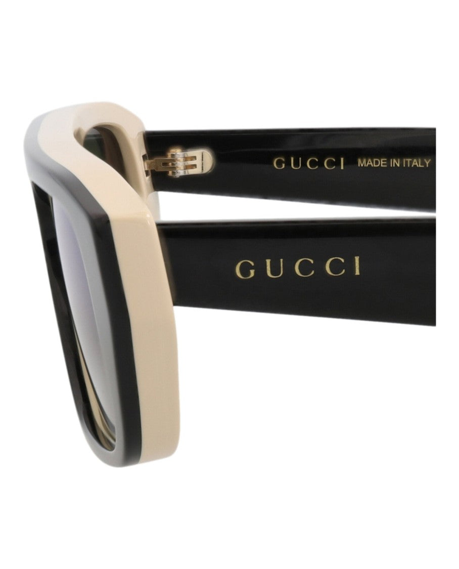 Gucci Square-Frame Recycled Acetate Sunglasses