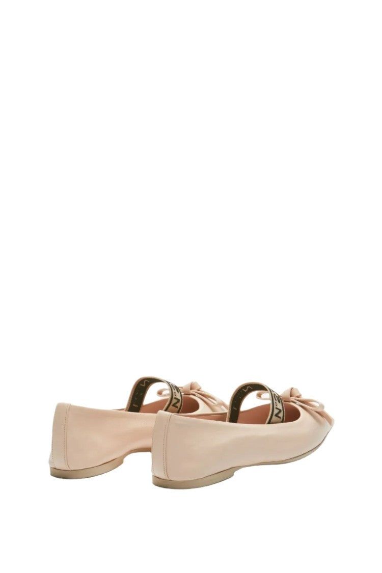 N°21 Leather Ballet Pumps