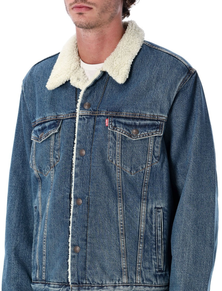 Levi's Denim Type Iii Sherpa Trucker Jacket