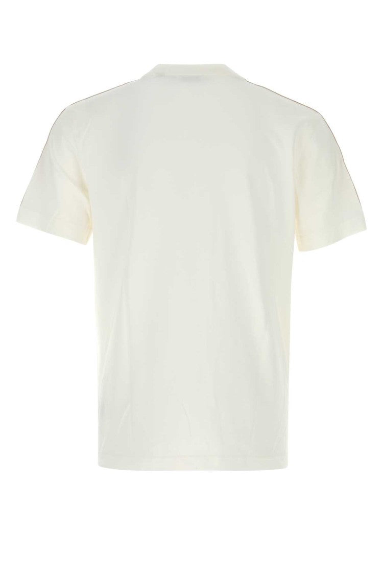 Burberry White Cotton T-Shirt