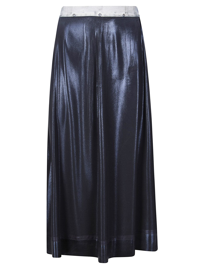 Maison Margiela Tailored Minimalist Skirt With Smooth Silhouette