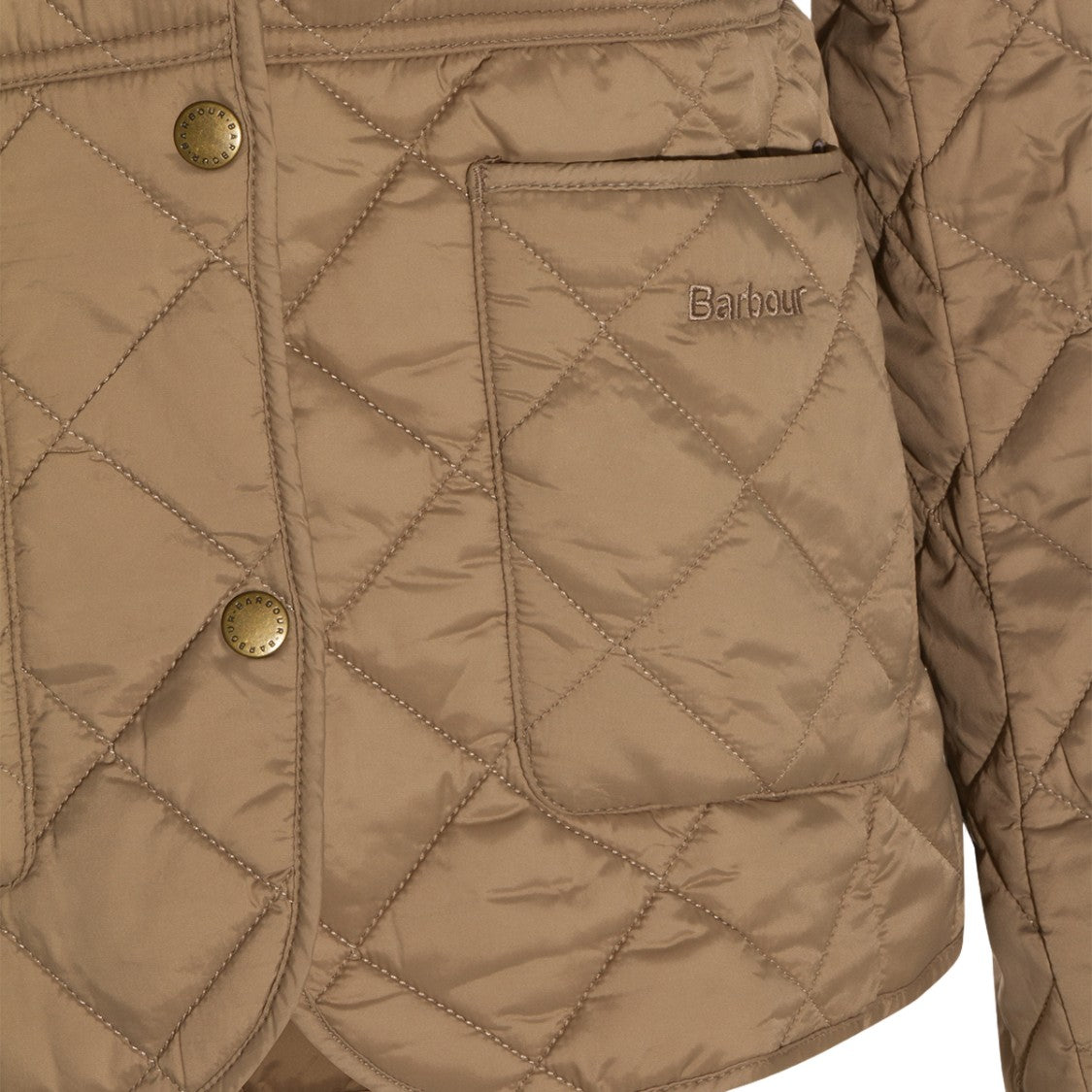 Barbour Quilted Jacket With Tailored Fit
