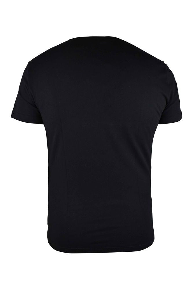 Alexander Mcqueen Black Cotton T-Shirt With Graphic Print