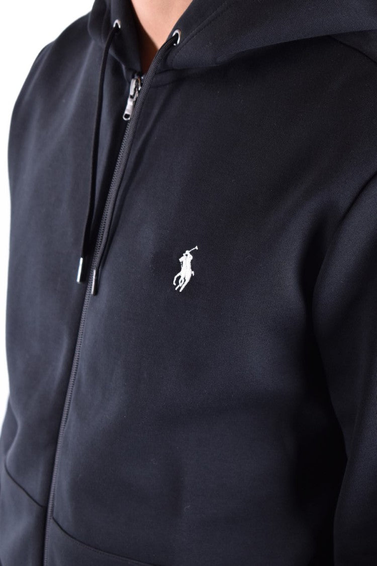 Polo Ralph Lauren Black Cotton Sweatshirt