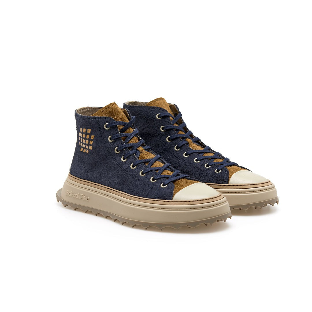 Bepositive Cuprace Star - Funky Suede Sneakers