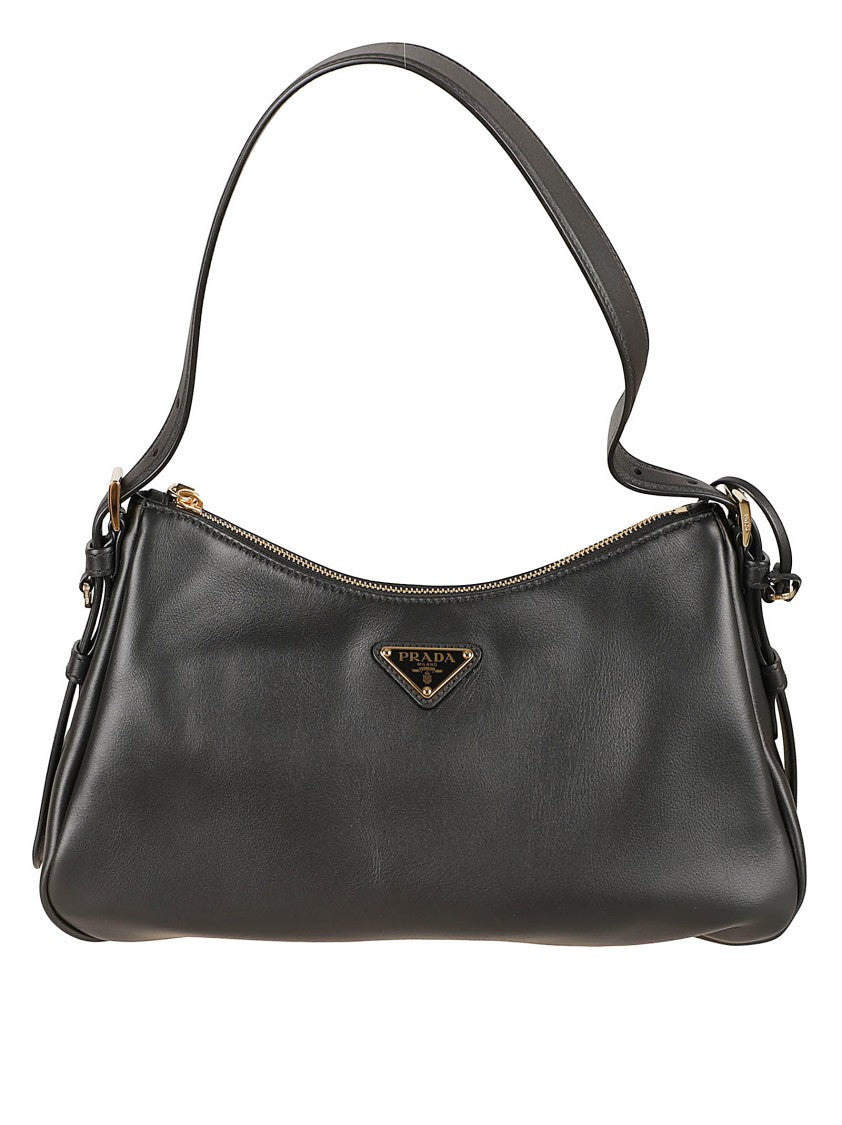 Prada Prada Aimée Bag With Enameled Metal Logo