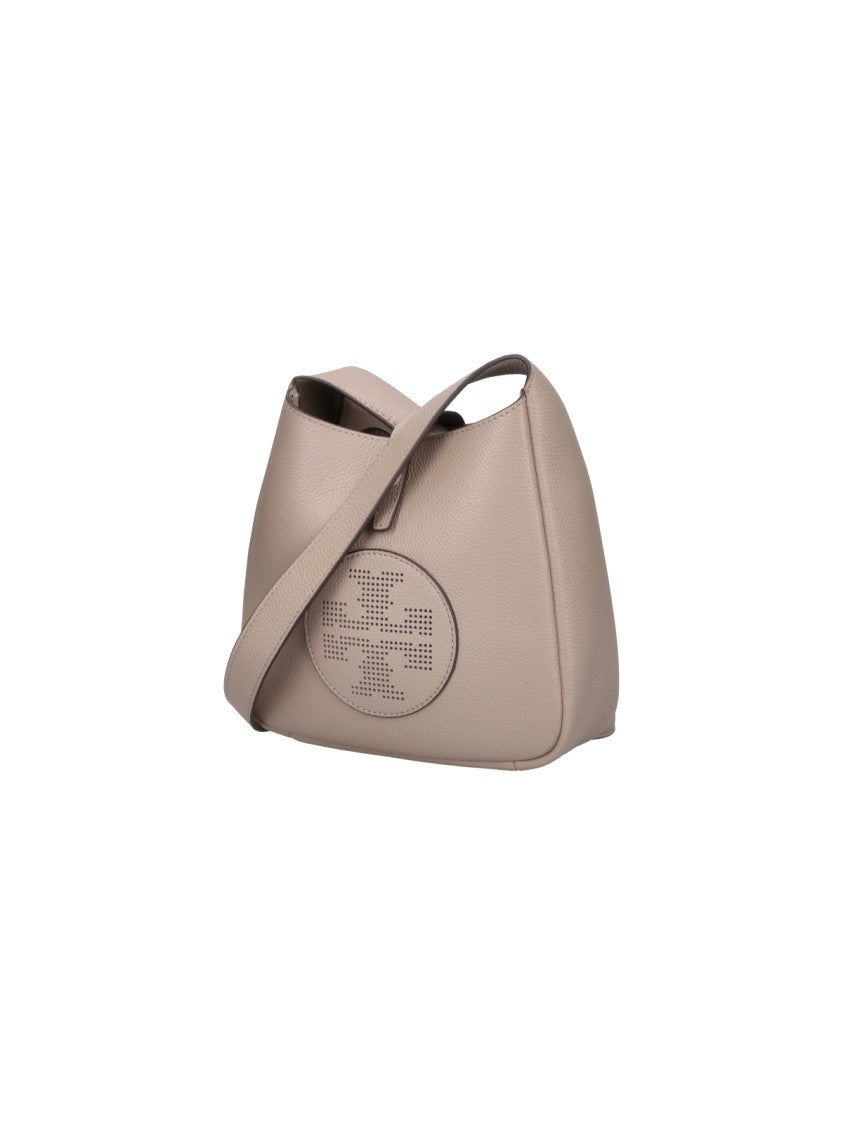 Tory Burch Structured Shoulder Bag With Adjustable Strap