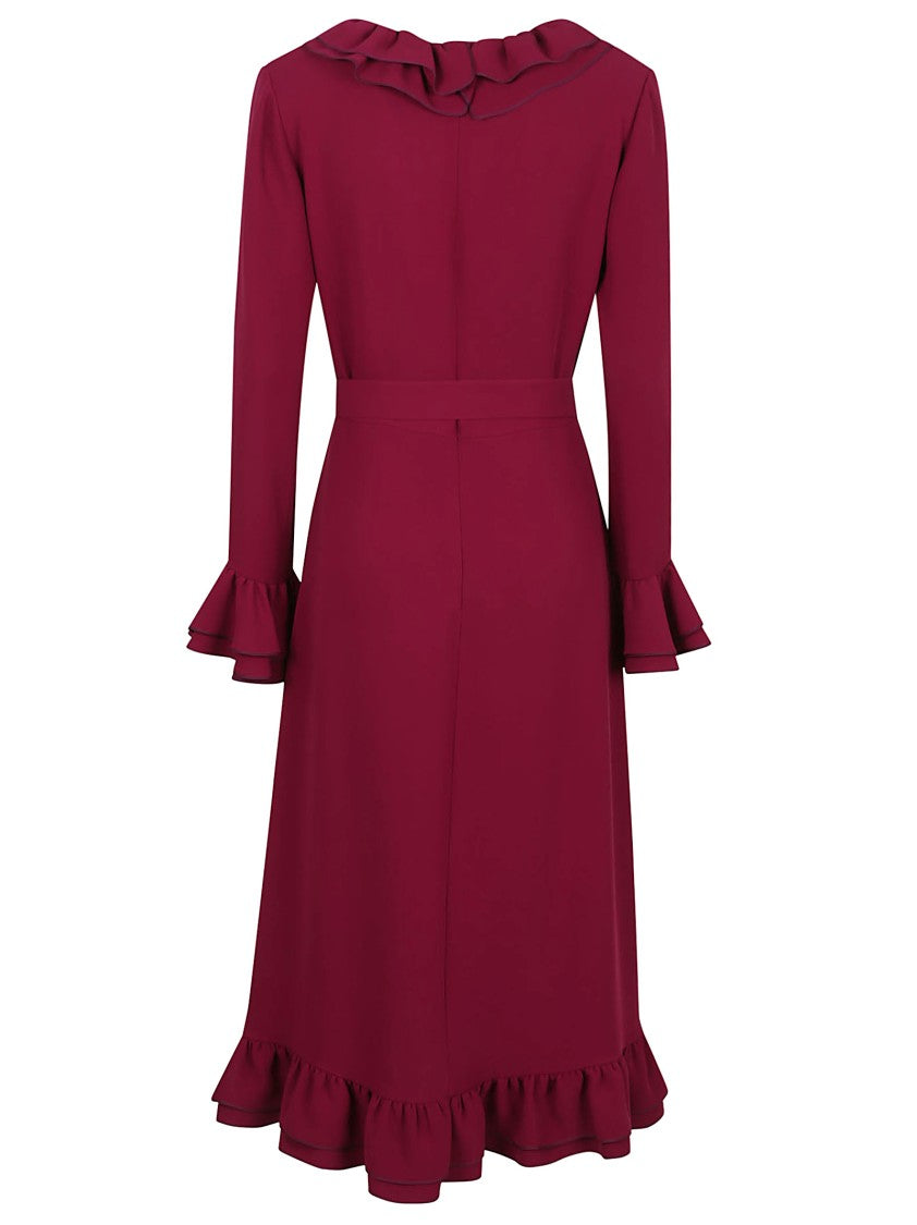 Valentino Crepe Coture Dress
