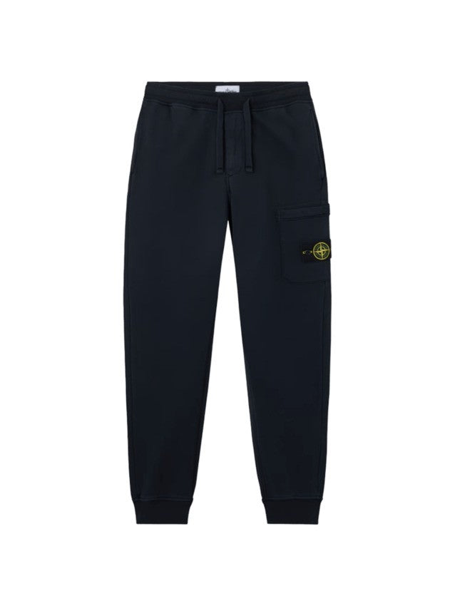 Stone Relaxed Fit Blue Jogger Trousers