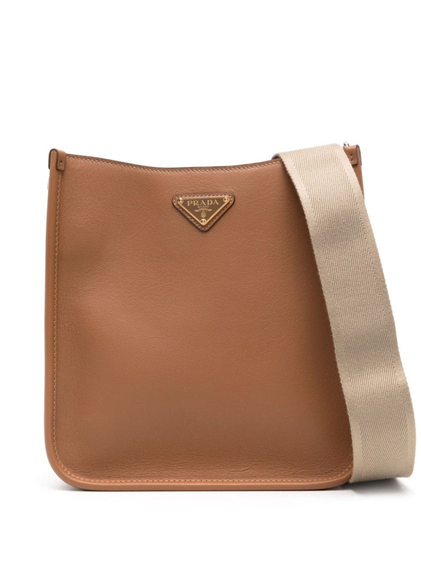 Prada Triangle-Logo Cross Body Bag