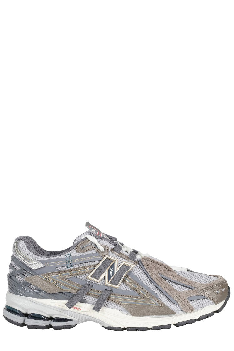 New Balance Gray Brown Lifestyle U19066 Mesh Leather Polyester Sneakers