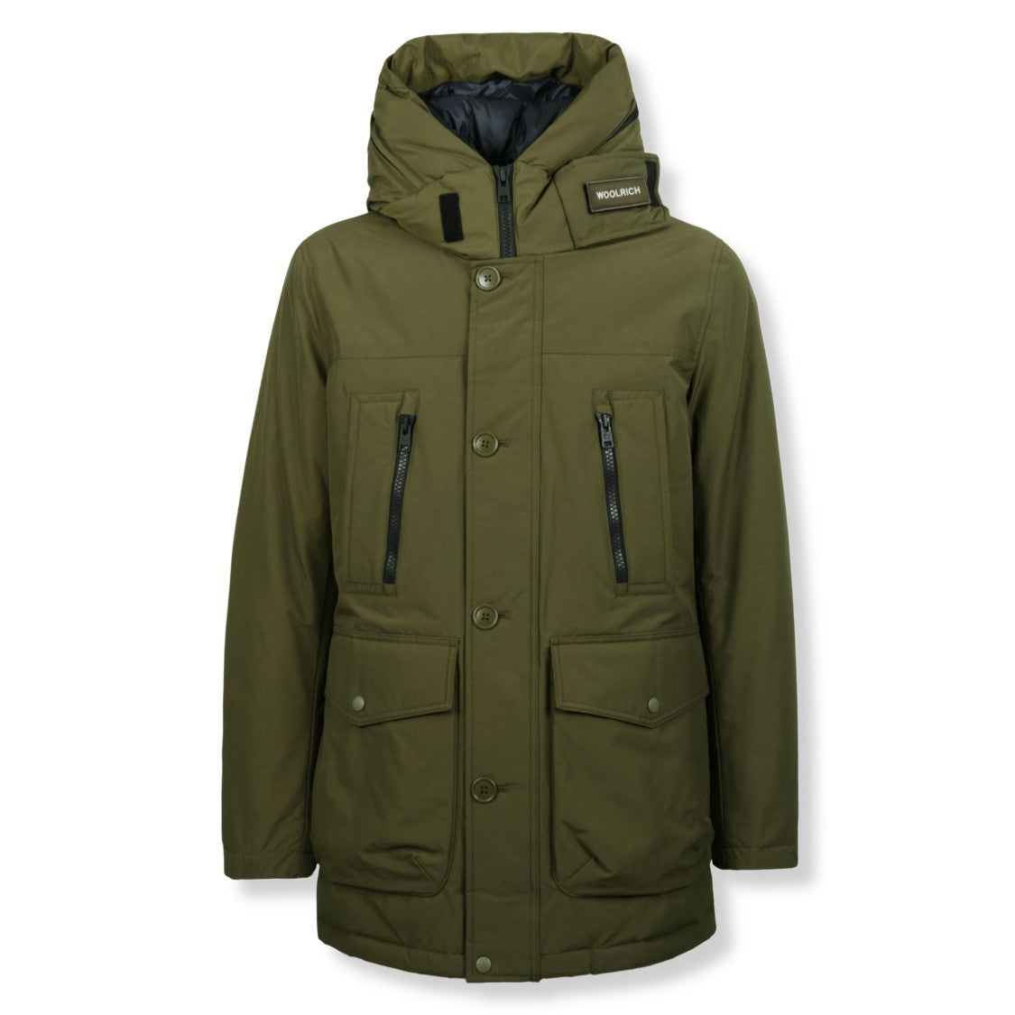 Woolrich Arctic Anorak With Removable Fur Trim