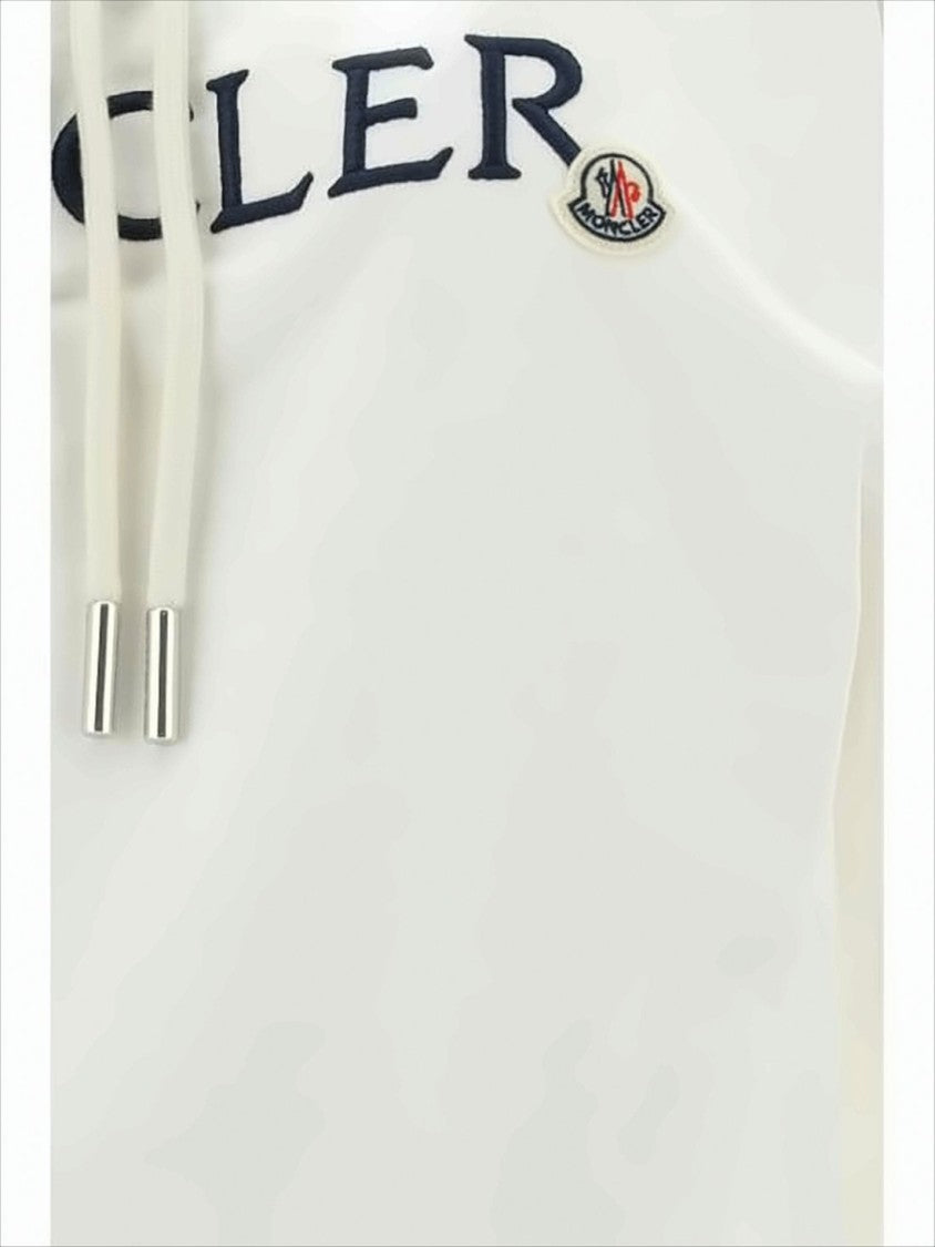 Moncler Relaxed Fit Hoodie With Drawstring Hood