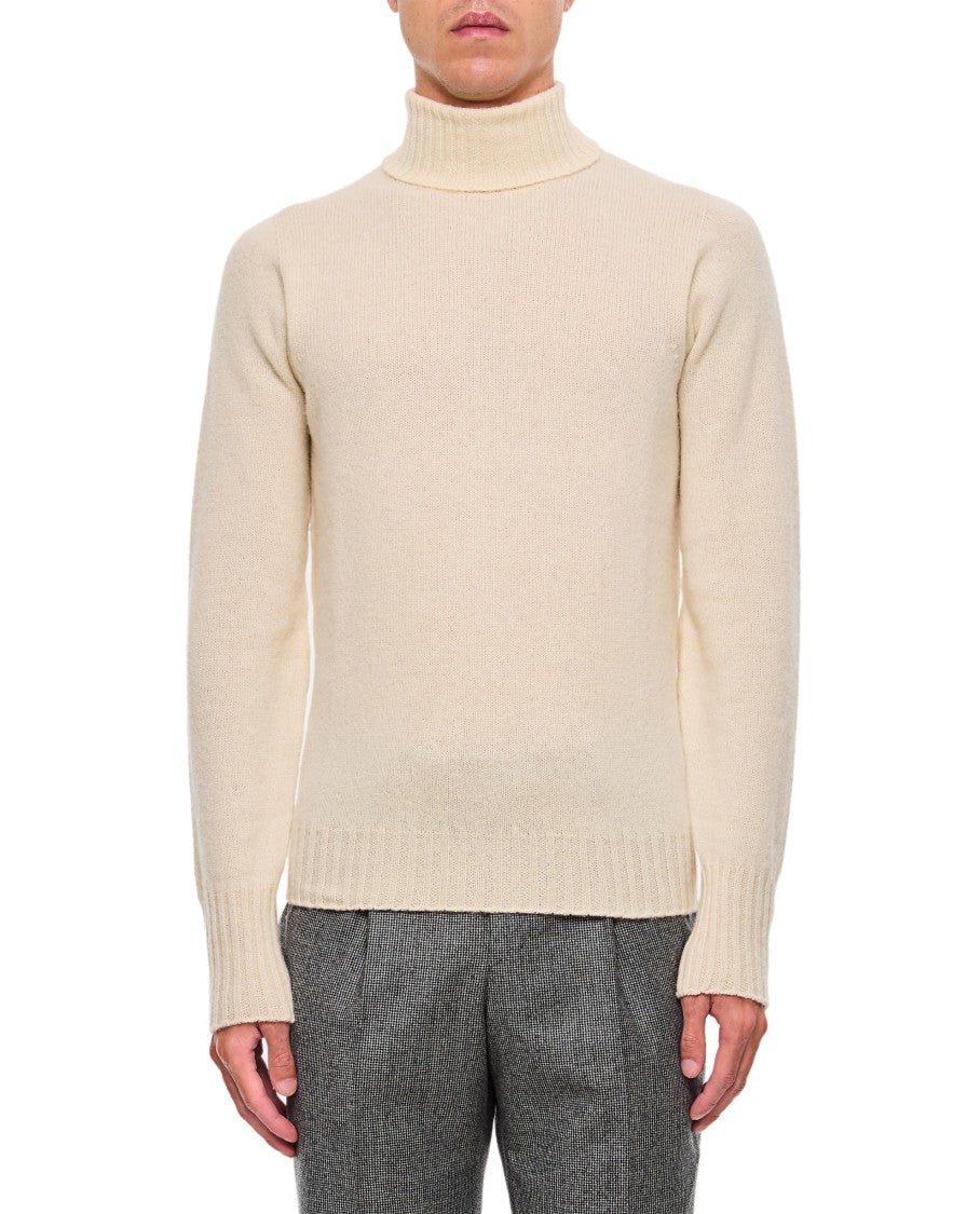 Drumohr Ribbed Turtleneck Sweater