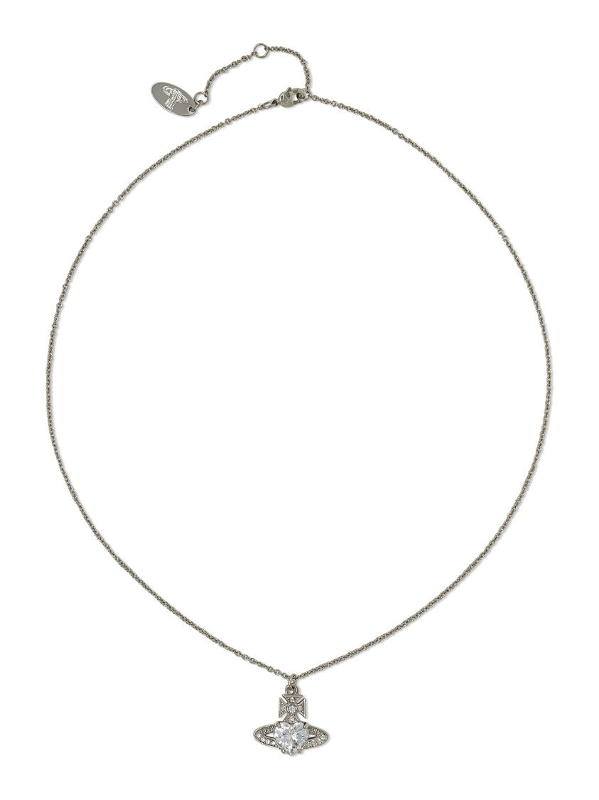 Vivienne Westwood Silver Ariella Pendant Planet Charm Necklace