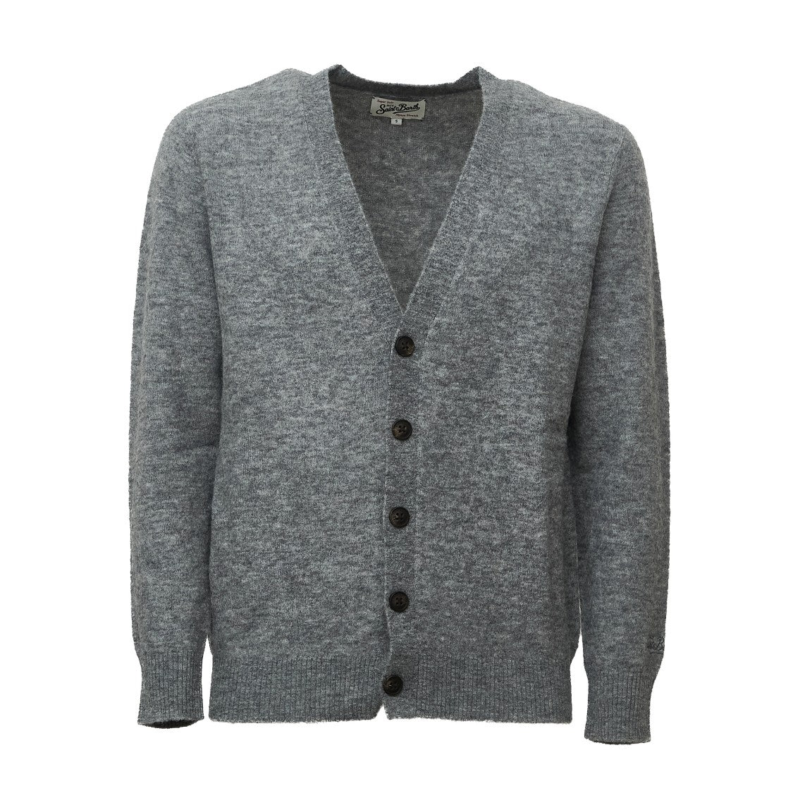 Mc2 Saint Barth Herrison Stretch Alpaca Cardigan