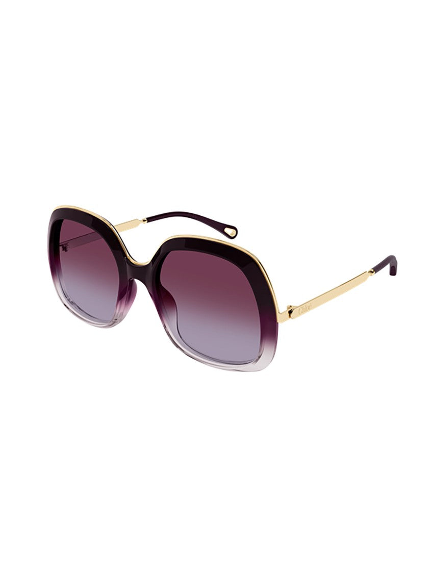 Chloé Ch0327s Gradient Square Frame Sunglasses