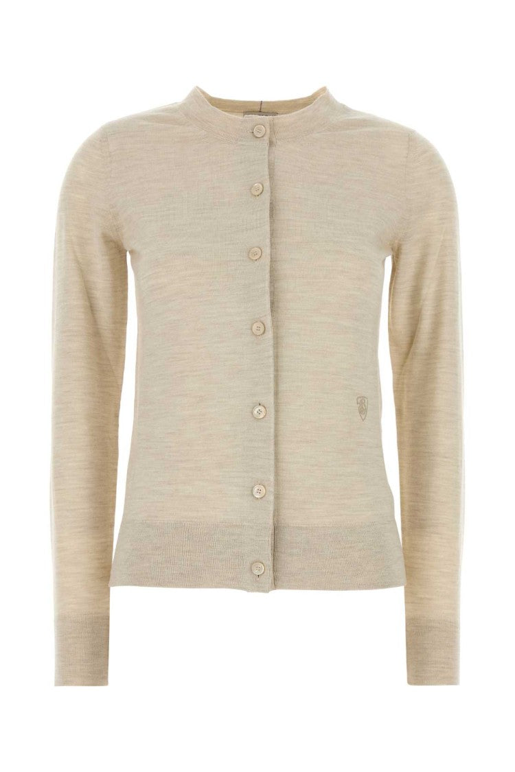 Burberry Sand Wool Cardigan