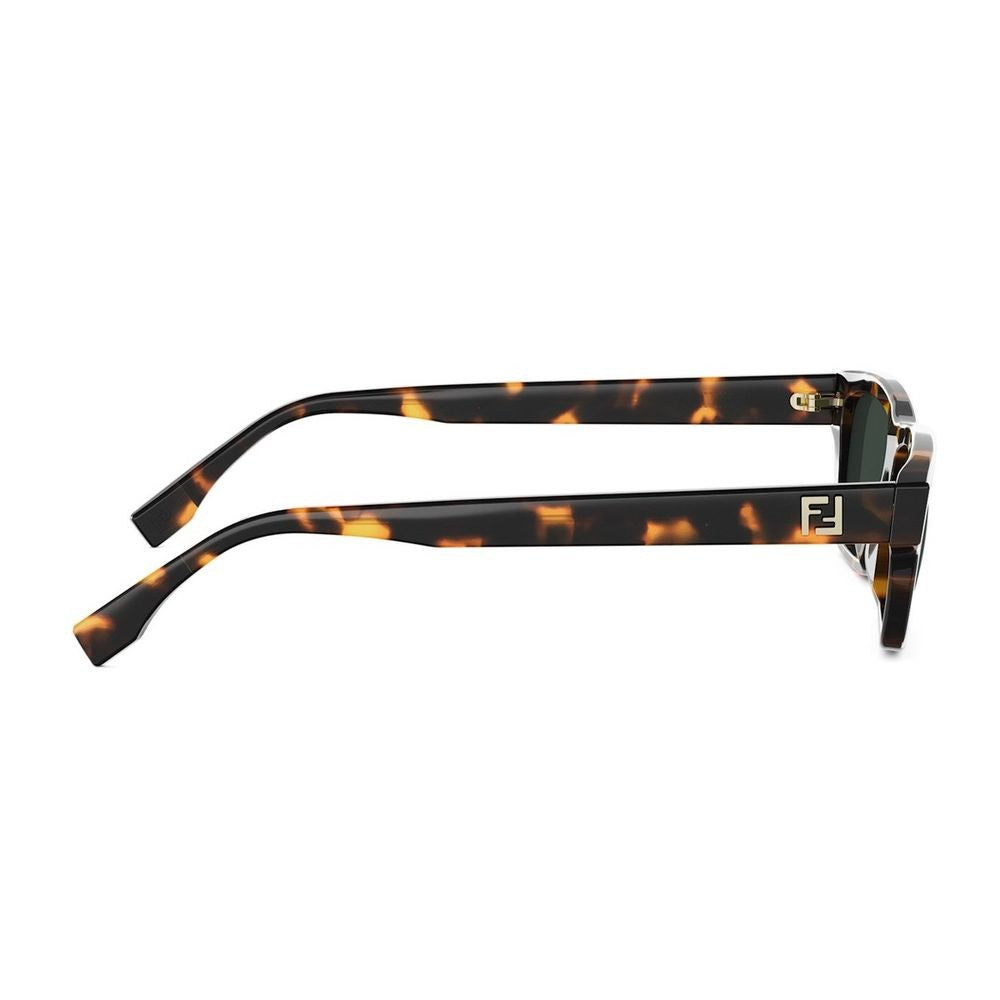 Fendi Fe40199i Ff Squared Havana Glasses