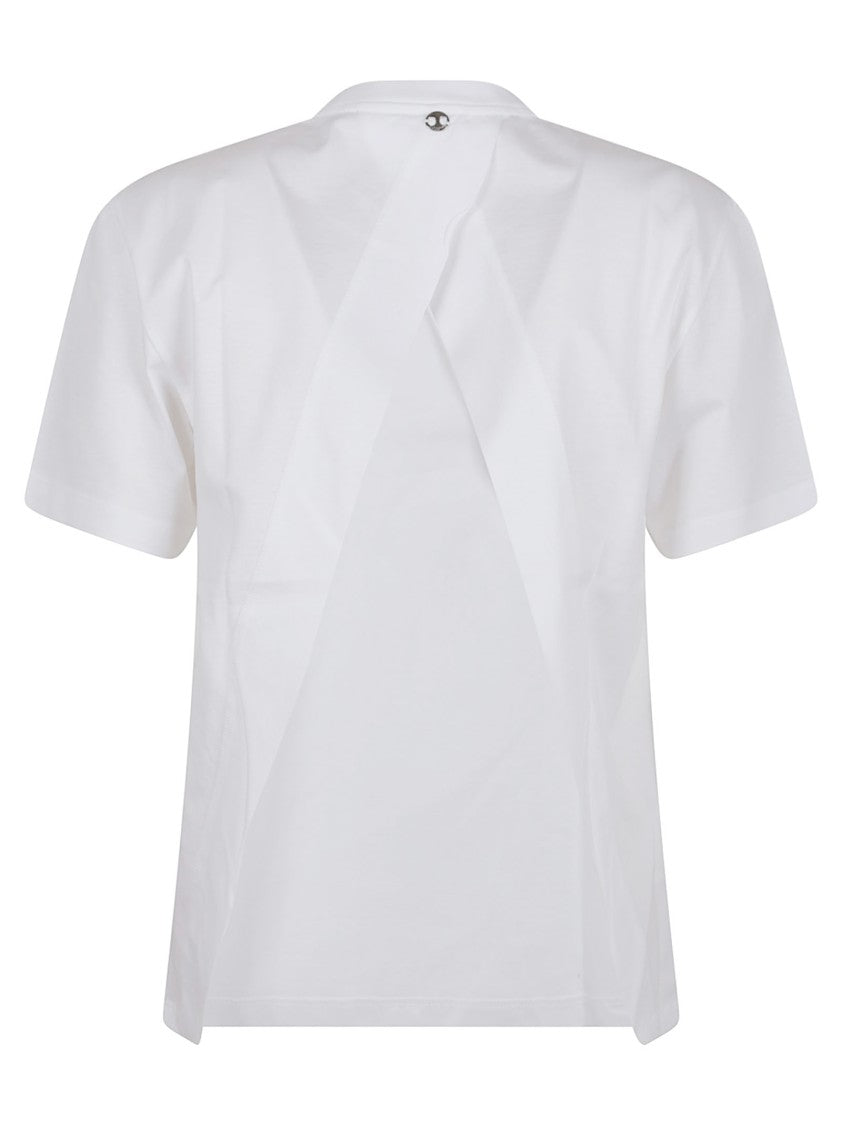 Paco Rabanne Open Back Pure Cotton T-Shirt