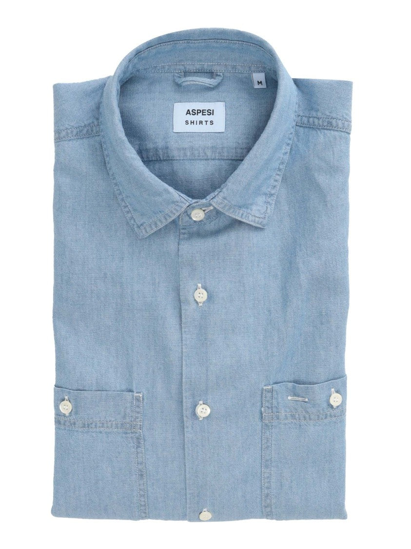 Aspesi Slim-Fit Lightweight Shirt With Classic Collar