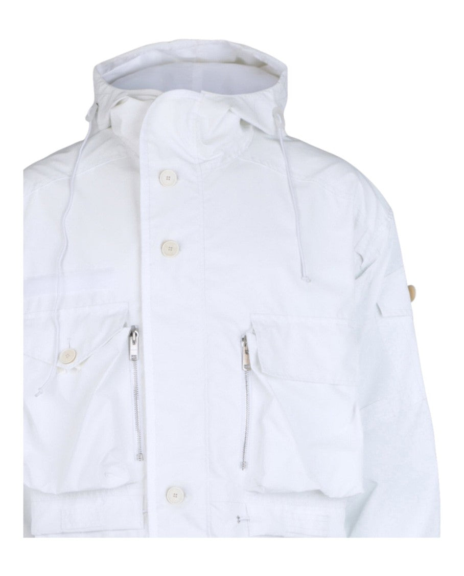 Givenchy Utilitarian Hooded Nylon Windbreaker