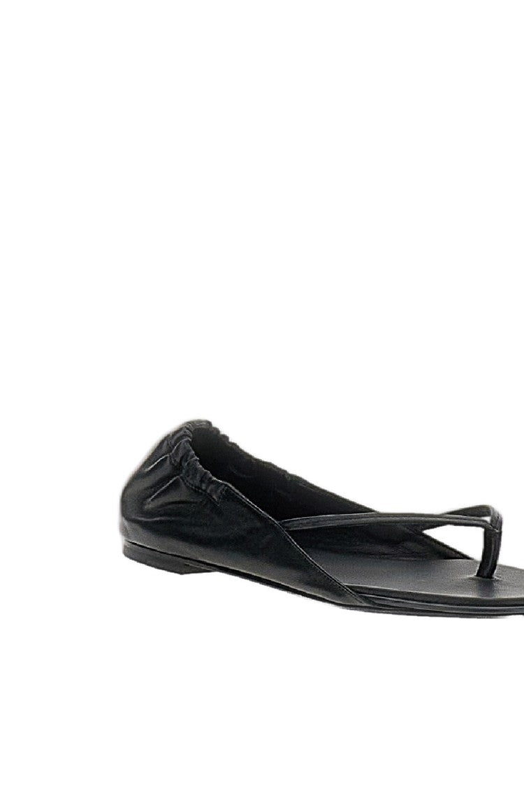 Jacquemus Black Nu-Pieds Thong Sandals