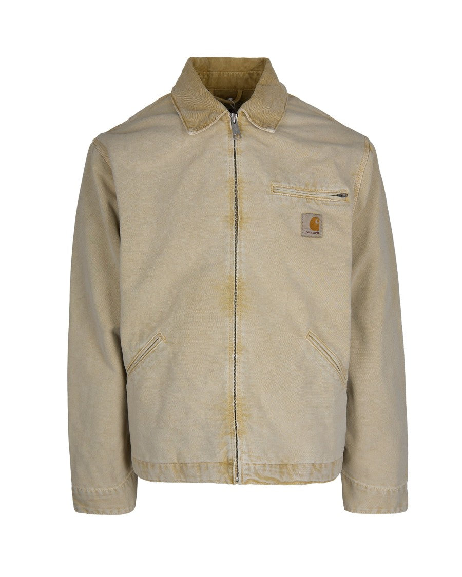Carhartt Wip Og Detroit Jacket In Dusty H Brown/Dusty H Brown