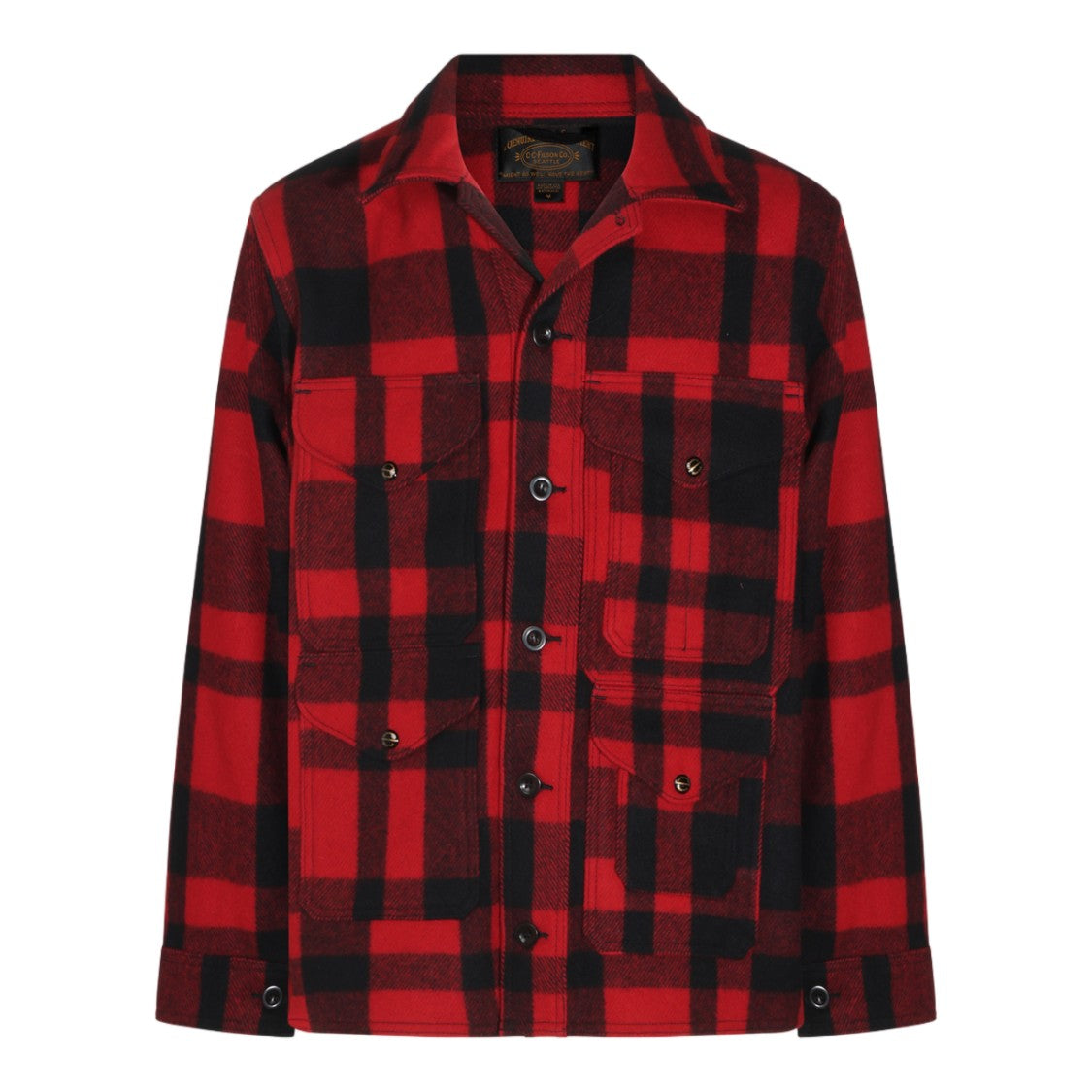 Filson Buffalo Plaid Button-Up Jacket
