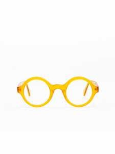 Moli@Limo Round Acetate Optical Frame With Bold Color Scheme