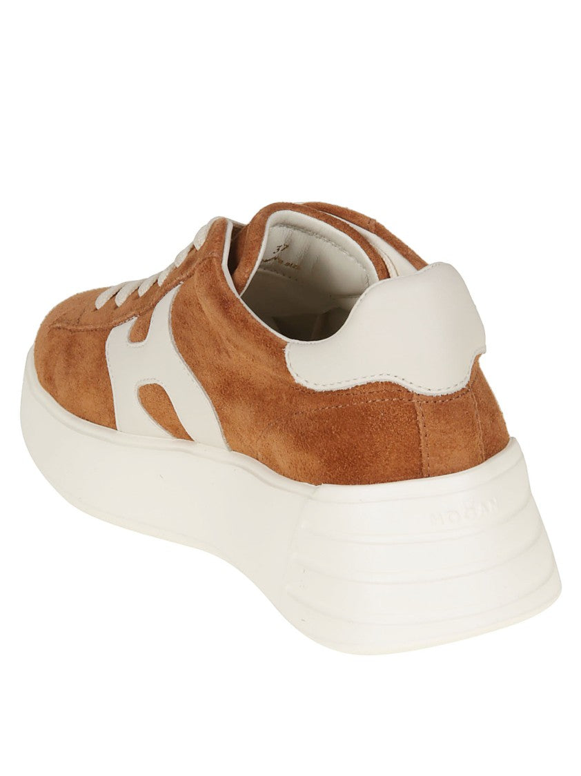 Hogan Rebel H562 Suede Calf Leather Sneakers