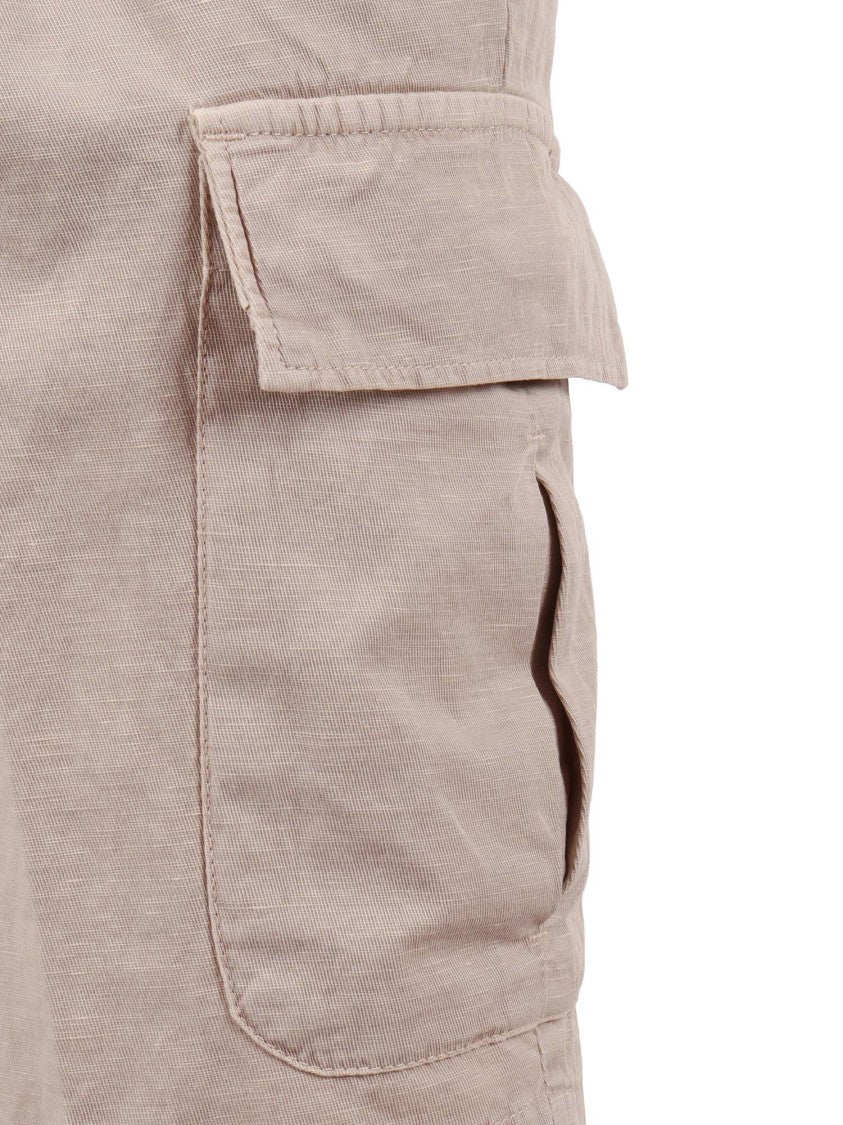 Briglia Relaxed Fit Textured Cargo Shorts