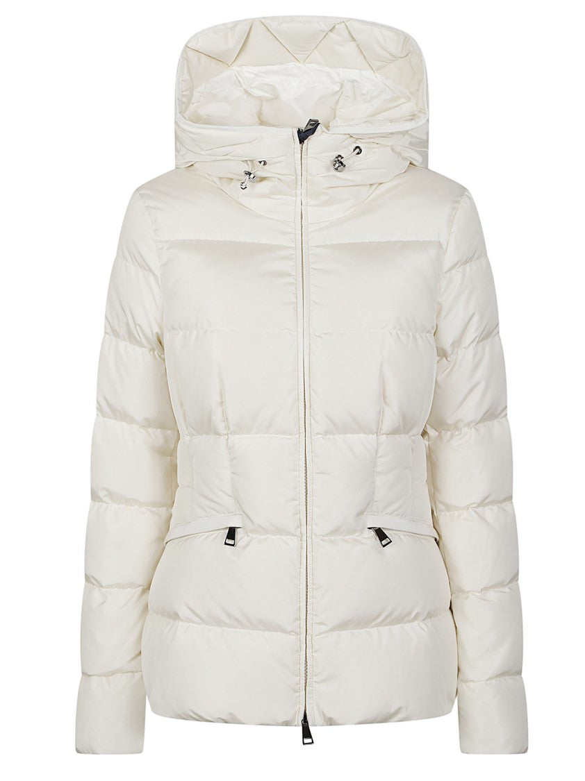 Moncler Avoce Quilted Fitted Hooded Down Jacket