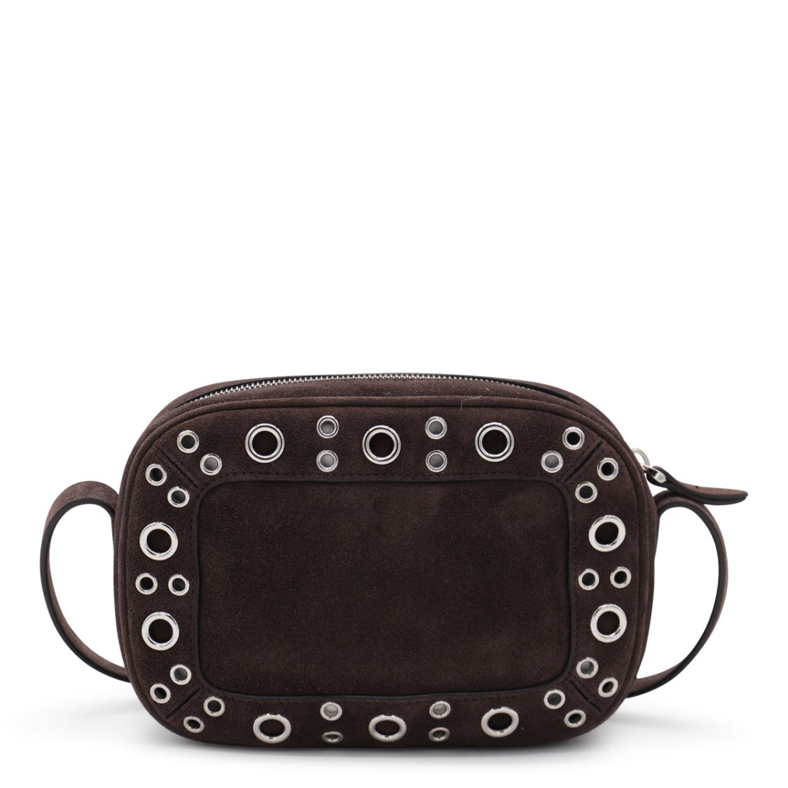 Valentino Garavani Brown Leather Nellcote Crossbody Bag