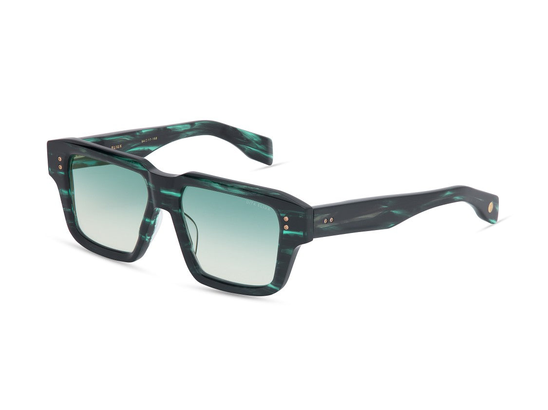 Dita Eliux Marbled Oversized Square Sunglasses