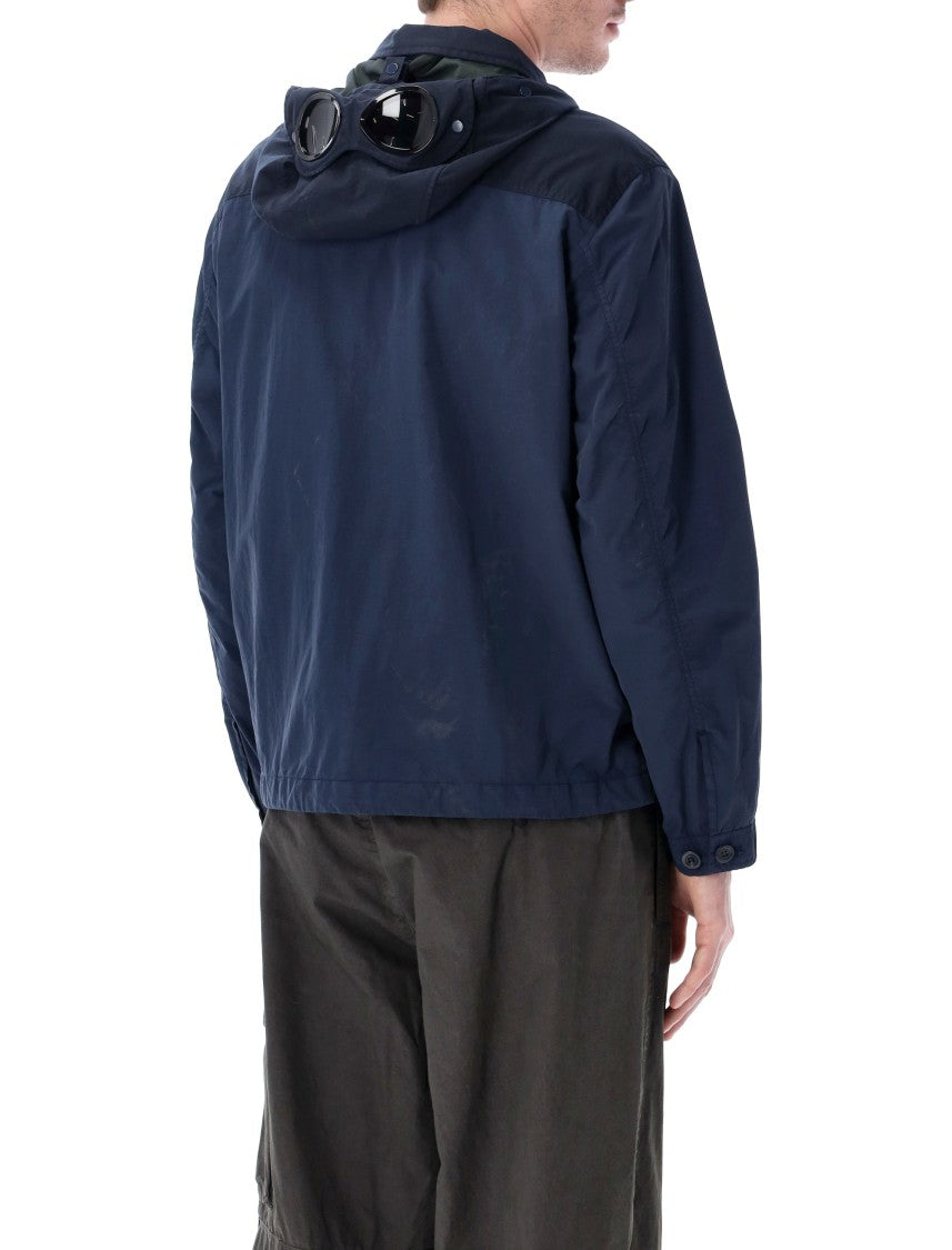 C.P. Company Flatt Nylon Overshirt With Hood